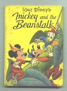 1948 WALT DISNEYS MICKEY and the BEANSTALK STORY BOOK  
