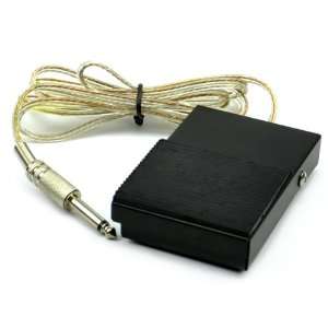  Big Rectangle Tattoo Foot Pedal Switch w/ Clear Cord for 