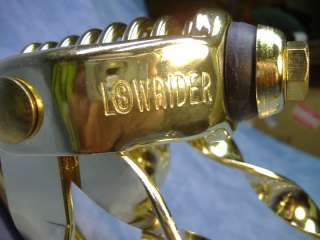 20 ALL TWISTED GOLD SPRINGER FORK LOWRIDER BICYCLE  