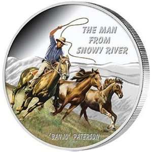  Tuvalu   2010   1$ The man from Snowy River 1Oz 
