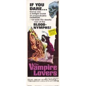  The Vampire Lovers Movie Poster (14 x 36 Inches   36cm x 