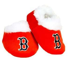  MLB Baby Bootie Slippers Boston Red Sox 0 3 Months Sports 