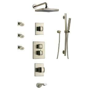  La Toscana Shower System 8 SHOWER8LAPW Brushed Nickel 