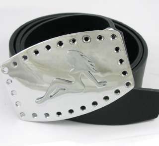 Genuine Leather Belt Cow Head / Sexy Lady /Eagle Buckle  