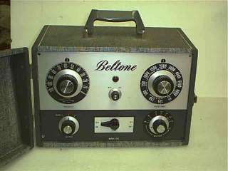 Vintage Beltone 10C Clinical Audiometer Hearing Tester  