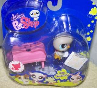 Littlest Pet Shop *Pigeon with bench* #812 Messiest New  
