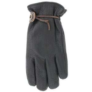  Cire by Grandoe Crazy Horse Gloves   Pebbled Bison Leather 