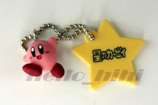 TOMY nintemdo game kirby and king Dedede keychain 6pcs  