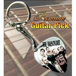  The Blackout Premium Guitar Pick Keyring: Musical 