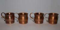 Gregorian Solid Copper Mugs  