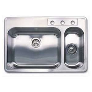 Blancospex 501 107 Stainless Steel Sink (Depth 7.25in / 5.25in 
