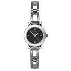 BRAND NEW GUESS BLACK FACE SILVER LADIES WATCH G55100L