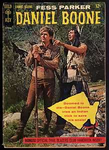 1964 1ST ISSUE  DANIEL BOONE  GOLD KEY COMIC BOOK  