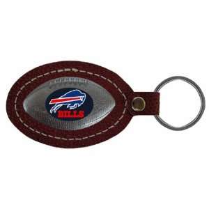 Buffalo Bills Leather Football Key Tag 