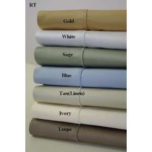   Sheet Set   450 Thread 100% Egyptian Cotton [Fitted Sheet + Flat Sheet