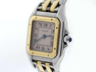   Cartier Panthere Quartz Solid 18K Y.Gold/ Stainless Steel Women Watch