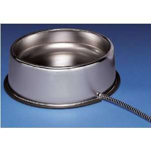    5 Qt Plastic or Stainless Steel Heated Pet Bowls