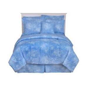  Caribbean Coolers Sky Blue Twin Tie Dye Comforter