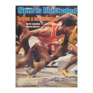  Houston McTear autographed Sports Illustrated Magazine 