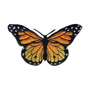  Wrights Iron On Appliques Monarch Butterfly 3X1 3/4 1 
