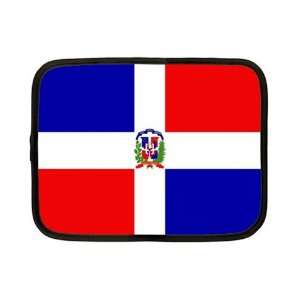Dominican Republic Flag Neoprene Ipad Tablet Laptop Netbook Kindle 