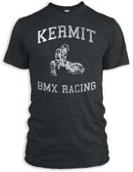 Vintage Distressed Kermit BMX Racing Tri Blend T Shirt