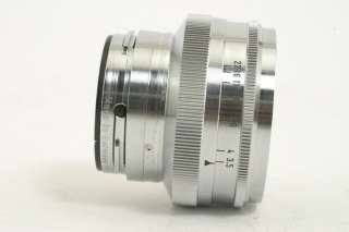 Carl Zeiss Tessar 50mm f/3.5 Lens for Contax II III IIa 190084  