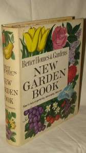 Vintage Better Homes and Gardens New Garden Book 1961 Gardening 