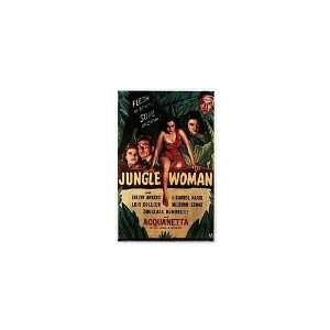  Jungle Woman Movie Poster, 11 x 17 (1944)