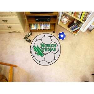  University of North Texas Soccer Ball Rug: Home & Kitchen