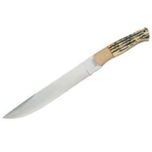Bark River Knives 9909BAS Big Sky Camp Carver Fixed Blade Knife with 