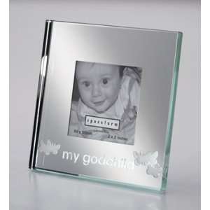  My Godchild Spaceform London Mirror Photo Frame Baby