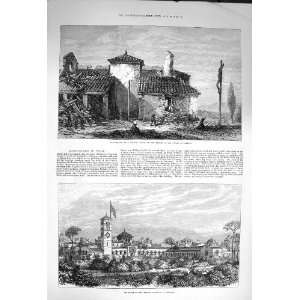   1873 Earthquake Venice Church Pietro Legation Teheran: Home & Kitchen