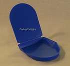   Blue Tea Bag Squeezer, Spoon Rest, Helper Squeezers gadget cozy NEW