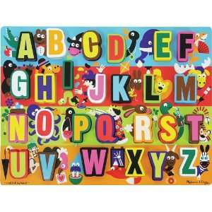  Melissa & Doug ABC Chunky Puzzle (26 pc)   : Toys & Games