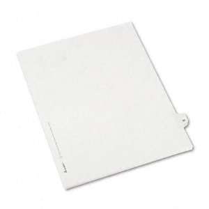   Avery   Allstate Style Legal Side Tab Divider, Title 30, Letter 
