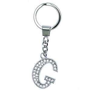  Letter G Keychain (Diamante) 