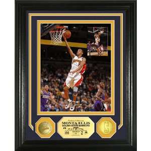  Monta Ellis 24Kt Gold Coin Photo Mint