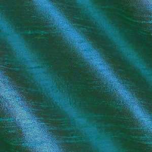   Dupioni Silk Fabric Teal Blue By The Yard Arts, Crafts & Sewing