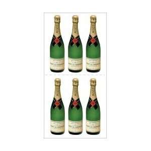   X2 6/Pkg Champagne Bottle; 6 Items/Order: Arts, Crafts & Sewing
