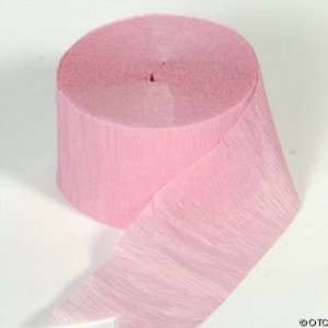 Pink Crepe Paper Streamer (81 ft): Health & Personal Care