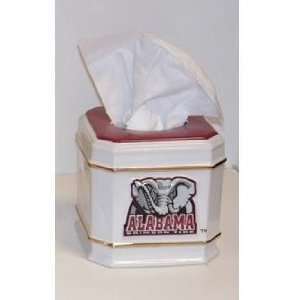  Alabama Crimson Tide Bathroom Tissue Box Cover NCAA 