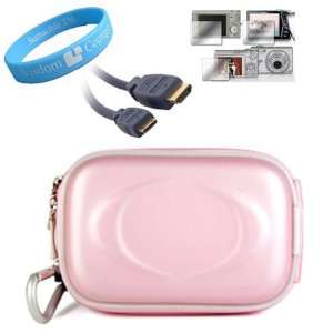  Pink Camera Case for Sony Bloggie MHS TS20 Full HD Touch Camera 