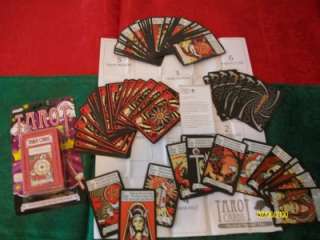 Mystical Tarot Cards 78 Deck Fortune Telling Past Present Future Wicca 