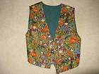 Womens Fall Harvest (Scarecrow/Pumpkin) Vest, LNC CUTE