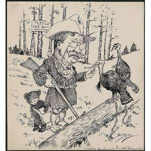   Comis Strip,Theodore Roosevelt,1906,Clifford Berryman