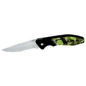 Valor   Pocket Knife Tarpon Bay 4.75 Camo Handle  Sports 