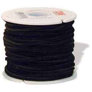 Tandy Suede Leather Lace 1/8” X 25 Yd Spool Black 5014 01 