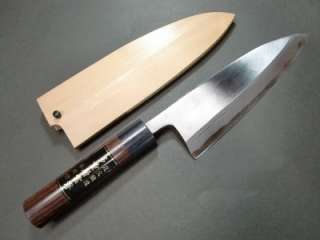 Japanese DEBA knife 195mm Damascus blue steel +SAYA  