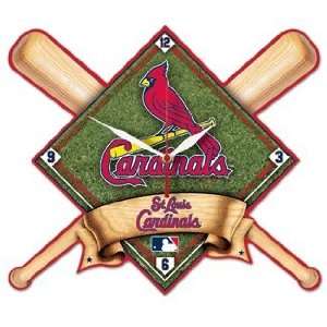    MLB St Louis Cardinals High Definition Clock: Home & Kitchen